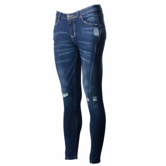 BENCH- LYM9304DB3 Ladies Overhauled Skinny Jeans (Sandblast) May 2018 - 2 BENCH- LYM9304DB3 Ladies Overhauled Skinny Jeans (Sandblast) - 2