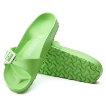 Birkenstock Madrid EVA Narrow Fit Birko-Flor Flat Slippers (NeonGreen) April 2018 - 3 Birkenstock Madrid EVA Narrow Fit Birko-Flor Flat Slippers (NeonGreen) - 3