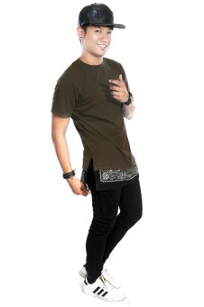 BLKSHP Black Bandana Hem Longline Tee June 2018 - 5 BLKSHP Black Bandana Hem Longline Tee - 5