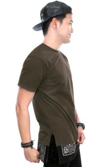BLKSHP Black Bandana Hem Longline Tee June 2018 - 2 BLKSHP Black Bandana Hem Longline Tee - 2