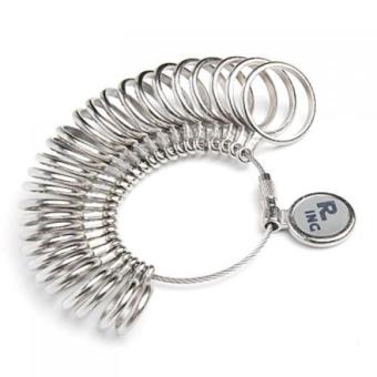 BolehDeals Finger Ring Sizer Gauge Jeweler Steel Sizing Tool US 0-13 June 2018 - 2 BolehDeals Finger Ring Sizer Gauge Jeweler Steel Sizing Tool US 0-13 - 2