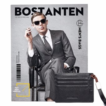 Bostanten Men's Leather Cowhide Fashion Coin Purse Card Holders Black - Intl July 2018 - 5 Bostanten Men's Leather Cowhide Fashion Coin Purse Card Holders Black - intl - 5
