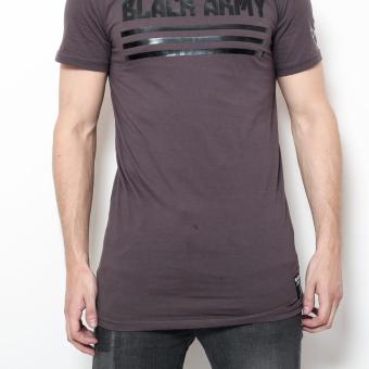 Bum Men's Black Army Squad Long Tee (Shale) June 2018 - 4 Bum Men's Black Army Squad Long Tee (Shale) - 4