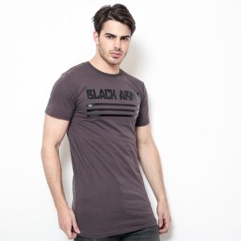 Bum Men's Black Army Squad Long Tee (Shale) June 2018 - 2 Bum Men's Black Army Squad Long Tee (Shale) - 2
