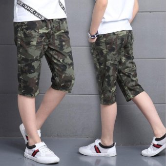 Camouflage Pants For Boys Clothing Children Shorts Summer ArmyTrousers Kids Shorts 2017 Brand Teenages Clothes 4 6 8 10 12 14Years - Intl June 2018 - 4 Camouflage Pants For Boys Clothing Children Shorts Summer ArmyTrousers Kids Shorts 2017 Brand Teenages Clothes 4 6 8 10 12 14Years - intl - 4