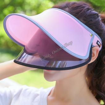 Candy Online Unisex Sun Visor Cap UV Protection Sun Block OutdoorAdjustable Wide Hat (Peach) July 2018 - 4 Candy Online Unisex Sun Visor Cap UV Protection Sun Block OutdoorAdjustable Wide Hat (Peach) - 4