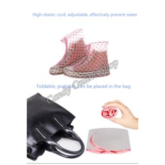 Candy Online Waterproof Non-slip Rain Shoe Covers (Pink) May 2018 - 5 Candy Online Waterproof Non-slip rain shoe covers (Pink) - 5
