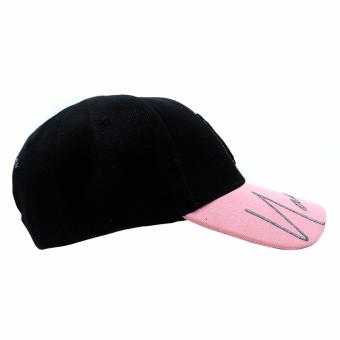 Cap City Hip Hop NY New York Yankees Glitter Text Snapback(Black/Pink) June 2018 - 3 Cap City Hip Hop NY New York Yankees Glitter Text Snapback(Black/Pink) - 3