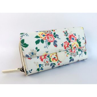 Cath King Fashion PVC Waterproof Printed Flower Multi-functionWallet Purse For Women Ladies Girls- Flowers - Intl June 2018 - 2 Cath King Fashion PVC Waterproof Printed Flower Multi-functionWallet Purse For Women Ladies Girls- Flowers - intl - 2