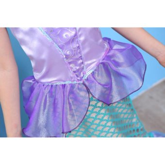 Children Baby Girl Clothes Little Mermaid Fancy Kids Girls Mermaid Dresses Princess Ariel Cosplay Halloween Costume Mermaid-tail - Intl June 2018 - 4 Children Baby Girl Clothes Little Mermaid Fancy Kids Girls Mermaid Dresses Princess Ariel Cosplay Halloween Costume mermaid-tail - intl - 4