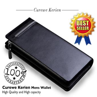 Curewe Kerien Men's Pu Leather Wallet - High Capacity And High Quality - CLASSIC BLACK COLOR June 2018 - 3 Curewe Kerien men's pu leather wallet - High capacity and High Quality - CLASSIC BLACK COLOR - 3