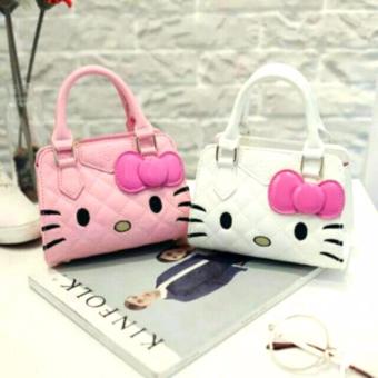 Cute Girl Hello Kitty Handbag Bag/Sling Bag (White) April 2018 - 4 Cute Girl Hello Kitty Handbag Bag/Sling Bag (White) - 4