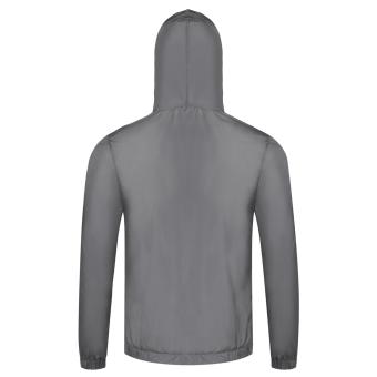 Cyber Bicycle Cycling Jacket Waterproof Windproof Wind Coat RainCoat ( Grey ) June 2018 - 5 Cyber Bicycle Cycling Jacket Waterproof Windproof Wind Coat RainCoat ( Grey ) - 5