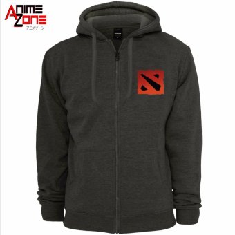 DOTA 2 Unisex Zip-Up Hoodie Jacket (Grey) June 2018 - 2 DOTA 2 Unisex Zip-Up Hoodie Jacket (Grey) - 2