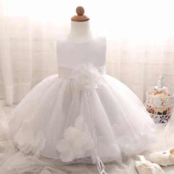Elegant Girls Petals Dress Infant Kids Party Clothing Weddingpageant Formal Dresses Girls Gifts - Intl June 2018 - 3 Elegant girls petals dress infant kids party clothing weddingpageant formal dresses girls gifts - intl - 3