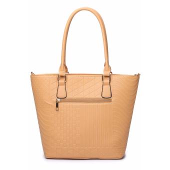 Elena X-519 5 In 1 Premium Bag Set (Apricot)With Mini Teddy June 2018 - 3 Elena X-519 5 in 1 Premium Bag Set (Apricot)With Mini Teddy - 3