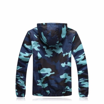 Encontrar Men Camouflage Hooded Jackets Winproof M-3XL (Grey) -intl April 2018 - 5 Encontrar Men Camouflage Hooded Jackets Winproof M-3XL (Grey) -intl - 5