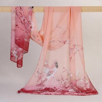 Erpstore Chiffon Soft Neck Scarf Shawl Scarves Stole Wraps - Intl June 2018 - 2 Erpstore Chiffon Soft Neck Scarf Shawl Scarves Stole Wraps - intl - 2