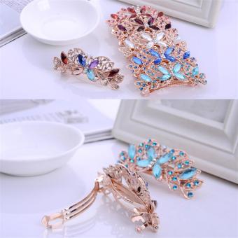 Fashion Hairpin Crystal Diamond Hairpin Spring Horsetail HairAccessories - Intl May 2018 - 2 Fashion Hairpin Crystal Diamond Hairpin Spring Horsetail HairAccessories - intl - 2