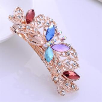 Fashion Hairpin Crystal Diamond Hairpin Spring Horsetail HairAccessories - Intl May 2018 - 4 Fashion Hairpin Crystal Diamond Hairpin Spring Horsetail HairAccessories - intl - 4