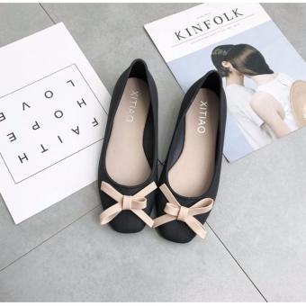 Fashion Jelly Doll Shoes Flats For Women - Black June 2018 - 2 Fashion Jelly Doll Shoes Flats for Women - Black - 2