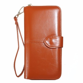 Fashion Lady Women Leather Wallet Long Card Holder Case ClutchPurse Handbag HOT Brown June 2018 - 4 Fashion Lady Women Leather Wallet Long Card Holder Case ClutchPurse Handbag HOT Brown - 4