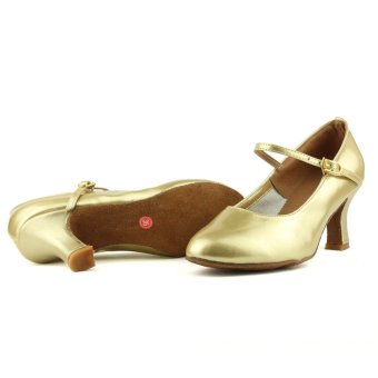 Fashion Modern Woman's Ballroom Salsa Dance Shoes Latin Shoes(Gold)(Intl) June 2018 - 4 Fashion modern woman's ballroom salsa dance shoes latin shoes(Gold)(Intl) - 4