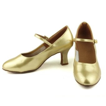 Fashion Modern Woman's Ballroom Salsa Dance Shoes Latin Shoes(Gold)(Intl) June 2018 - 5 Fashion modern woman's ballroom salsa dance shoes latin shoes(Gold)(Intl) - 5