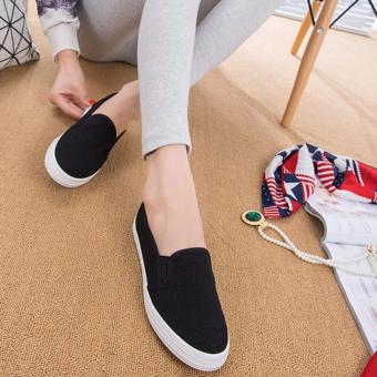 Fashion Slip On Loafers For Women - Black June 2018 - 3 Fashion Slip On Loafers for Women - Black - 3