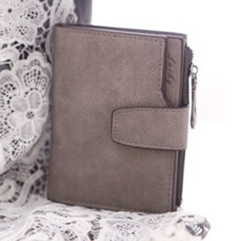 Fashion Small Female Purse Short Purse Lady Letter Snap Fastener Zipper Short Clutch Wallet Solid Vintage Matte Women Wallet Rose - Intl June 2018 - 3 Fashion Small Female Purse short purse Lady Letter Snap Fastener Zipper Short Clutch Wallet Solid Vintage Matte Women Wallet Rose - intl - 3