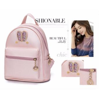 Fashion Small Women Backpacks Small Zipper Pu Leather Student Backpack Preppy Style Backpack Girls Women Back Pack Pink June 2018 - 4 Fashion Small Women Backpacks Small Zipper Pu Leather Student Backpack Preppy Style Backpack Girls Women Back Pack Pink - 4