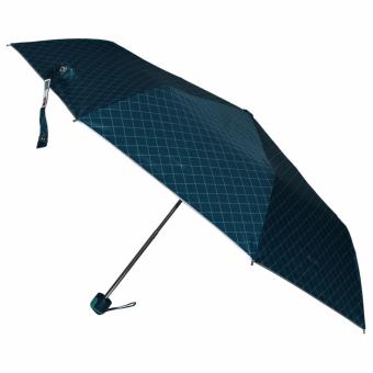 Fibrella Umbrella F00412 with UV Block Plus (Diagonal Green SquareDesign) ...