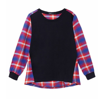 Five Star Store Zanzea Women Casual Long Sleeve Round Neck Check Plaid Casual Loose Tops Shirt Blouse Black - Intl June 2018 - 3 Five Star Store Zanzea Women Casual Long Sleeve Round Neck Check Plaid Casual Loose Tops Shirt Blouse Black - Intl - 3