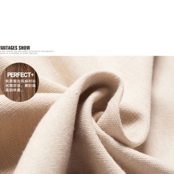 Flax Long Sleeve Shirt Men Chinese Style Retro Stand Collar Linen Shirts(White) - Intl June 2018 - 5 Flax Long Sleeve Shirt Men Chinese Style Retro Stand Collar Linen Shirts(White) - intl - 5