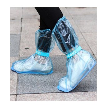 Foldable Waterproof PVC Rain Shoes Covers For Outdoor TravelingHiking Cycling (brown) June 2018 - 2 Foldable Waterproof PVC Rain Shoes Covers for Outdoor TravelingHiking Cycling (brown) - 2