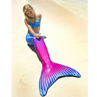 Fshion Ladies Mermaid Swimming Suit Girls Cute Mermaid Tail Beach Swimwear - Rose Blue - Intl April 2018 - 2 Fshion Ladies Mermaid Swimming Suit Girls Cute Mermaid Tail Beach Swimwear - Rose Blue - intl - 2