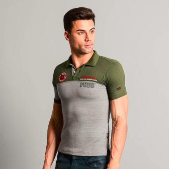 Fubu Muscle Fit Polo Shirt FBT05B-092 (Fatigue) June 2018 - 2 Fubu Muscle Fit Polo Shirt FBT05B-092 (Fatigue) - 2