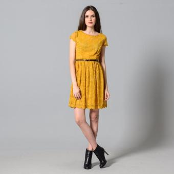 Get Laud Sd Samantha Lace Dress (Yellow) April 2018 - 2 Get Laud Sd Samantha Lace Dress (Yellow) - 2