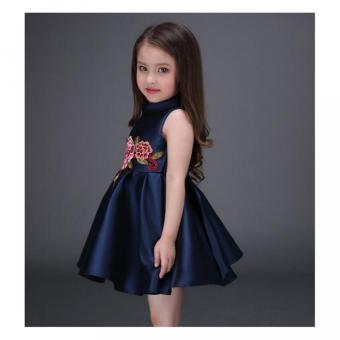 Girls Embroidery Flower Dress June 2018 - 3 Girls embroidery flower dress - 3