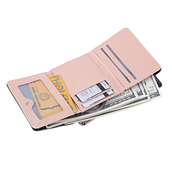 GOOD Lady Leather Clutch Bifold Short Wallet Card Holder Purse Handbag Black June 2018 - 2 GOOD Lady Leather Clutch Bifold Short Wallet Card Holder Purse Handbag Black - 2