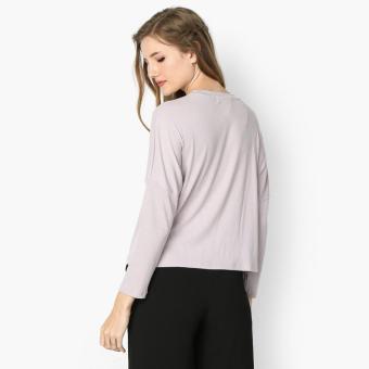 GTW Urban Long Sleeved Ribbed Knit Top (Violet) July 2018 - 2 GTW Urban Long Sleeved Ribbed Knit Top (Violet) - 2