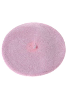 Hang-Qiao Wool Beret Beanie Cap For Girls (Pink) June 2018 - 2 Hang-Qiao Wool Beret Beanie Cap For Girls (Pink) - 2