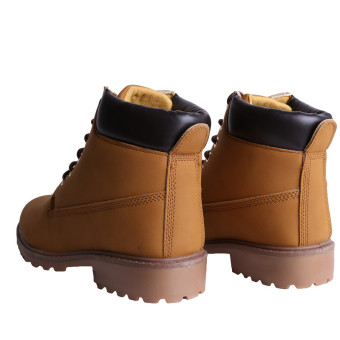 Hanyu Winter Shoes PU Leather Patchwork Strapped Flat Fashion Women Boots Yellow June 2018 - 3 Hanyu Winter Shoes PU Leather Patchwork Strapped Flat Fashion Women Boots Yellow - 3