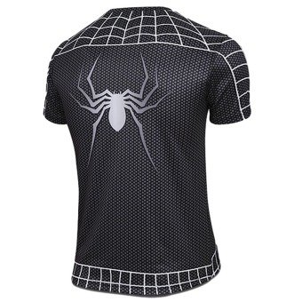 Hequ Spider Man 2 Short Sleeved T-shirt (Black) April 2018 - 2 Hequ Spider Man 2 Short Sleeved T-shirt (Black) - 2