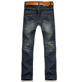Hot Sale Jeans Men's Fashion Jeans Brand Men's Pants(Blue) June 2018 - 4 Hot Sale Jeans Men's Fashion Jeans Brand Men's Pants(Blue) - 4
