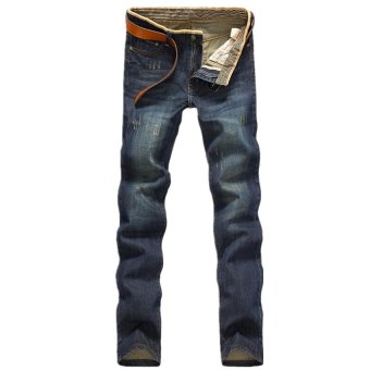 Hot Sale Jeans Men's Fashion Jeans Brand Men's Pants(Blue) June 2018 - 2 Hot Sale Jeans Men's Fashion Jeans Brand Men's Pants(Blue) - 2
