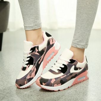 Hot Women Lady Girl Spring Autumn Camouflage Patterns JoggingSports Running Casual Fitness Sneakers Shoes Chinese Size 35-39(Pink) HZ252 June 2018 - 3 Hot Women Lady Girl Spring Autumn Camouflage Patterns JoggingSports Running Casual Fitness Sneakers Shoes Chinese Size 35-39(Pink) HZ252 - 3