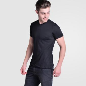 Huga Activewear Black V-Neck Tee June 2018 - 2 Huga Activewear Black V-Neck Tee - 2