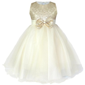 IEFiEL Fashion Kids Girl Wedding Bridesmaids Flower Tulle GirlsParty Pageant Dress Gown (color:Blue) - Intl April 2018 - 2 iEFiEL Fashion Kids Girl Wedding Bridesmaids Flower Tulle GirlsParty Pageant Dress Gown (color:Blue) - intl - 2