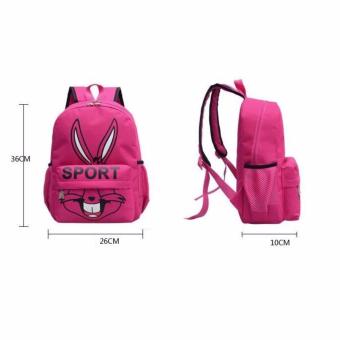 Isabel K044 Fancy Korean Backpack (Pink) June 2018 - 2 Isabel K044 Fancy Korean Backpack (Pink) - 2
